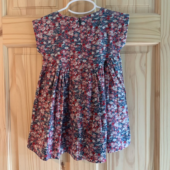 Adorable Toddler Floral Empire Dress - Picture 3 of 6